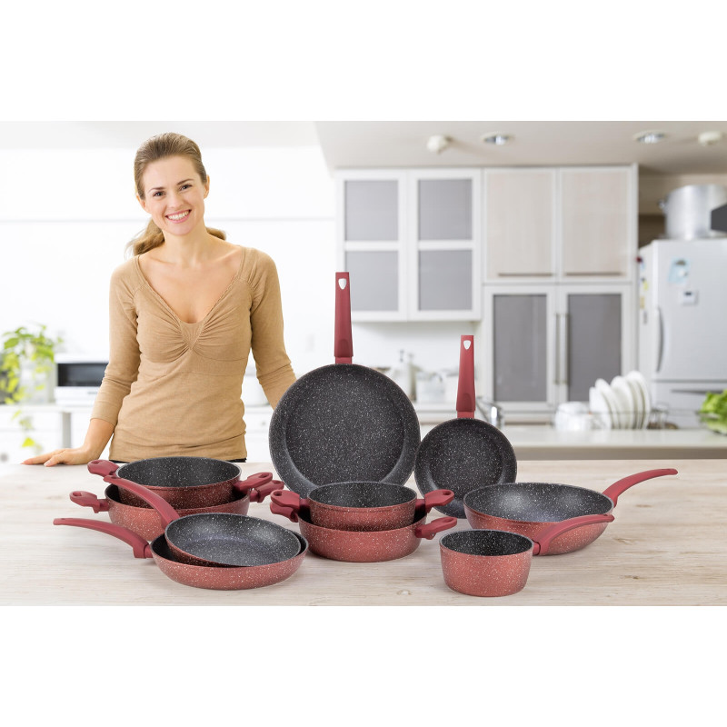 Vok Rosmarino Lava Stone Grape - 28 cm