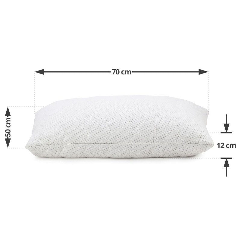 Klasični jastuk sa komadićima lateksa Hitex SleepForm - 50x70 cm