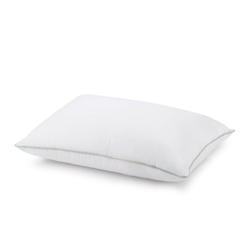 Klasični oblik jastuka s pamučnom tkaninom idealan je izbor za sve koji žele imati dodir s prirodnim materijalima. Izuzetna mekoća za sve koji su ljubitelji mekanih jastuka. Dimenzije 50x70 cm.