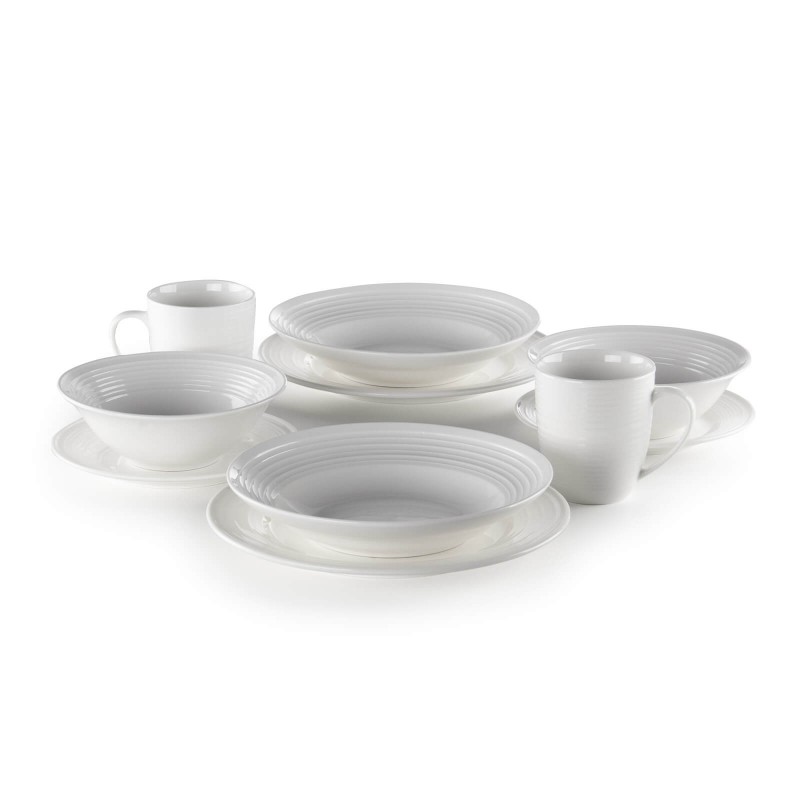Set 2 desertna porcelanska tanjira Rosmarino Cucina Deko - 19 cm
