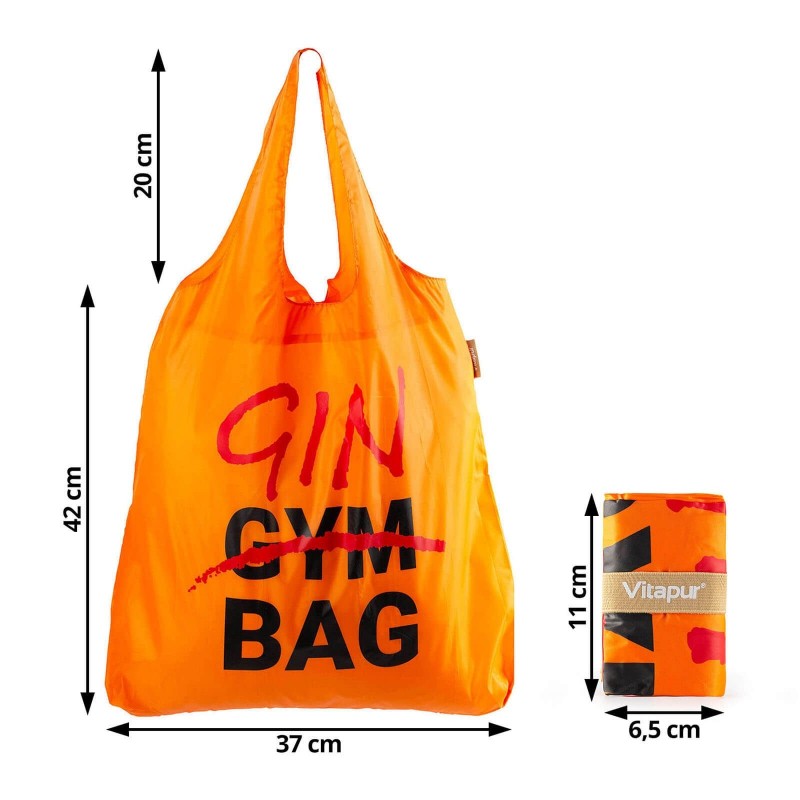 Ceker za kupovinu Vitapur Mini Max – narandžasti sa printom
