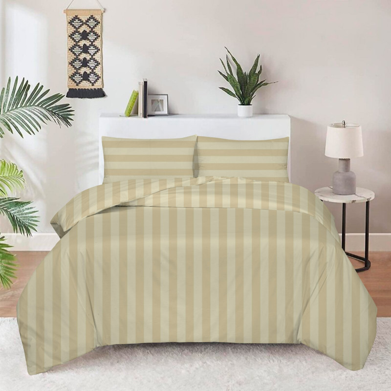 Pamučno-satenska PREMIUM posteljina sa egipatskim pamukom Svilanit Isabella Beige