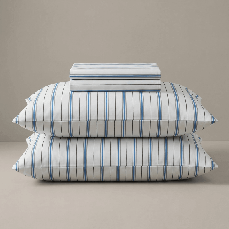 Pamučno-satenska posteljina Svilanit Stripes