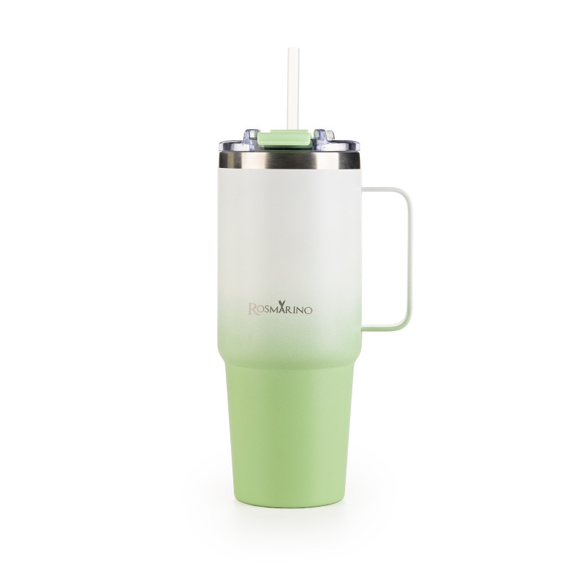 Termos boca Rosmarino MegaCup Ombre 870 ml – zelena
