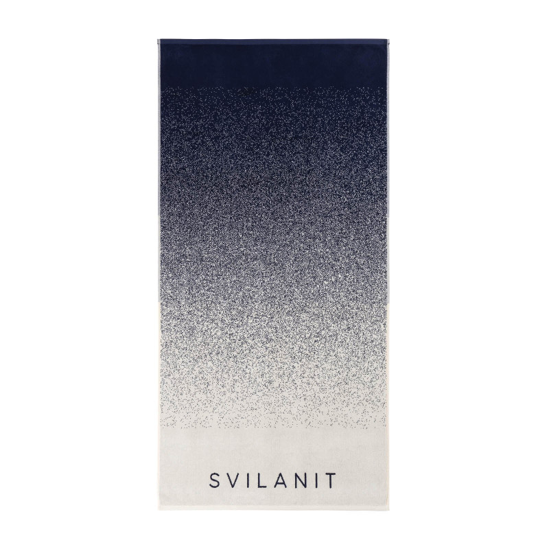 Peškir za plažu Svilanit Ombre Blue, 80x160 cm