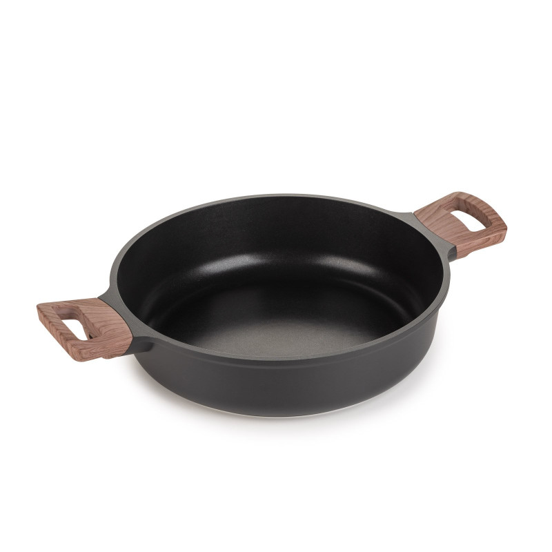 Tava sa dvije ručke Rosmarino Black Line II – 28 cm