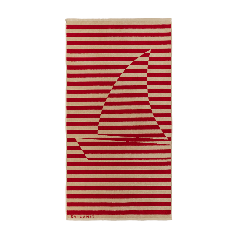 Svilanit premium peškir za plažu Sailing Boat, 80 x 160 cm
