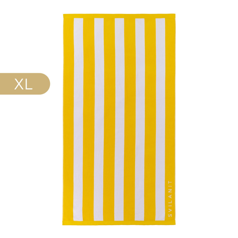 Svilanit premium veliki peškir za plažu Yellow, 100 x 180 cm