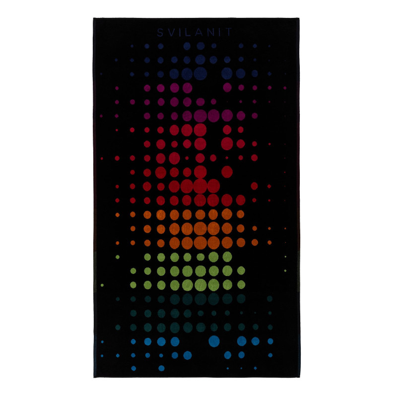 Svilanit premium veliki peškir za plažu Rainbow, 100 x 180 cm