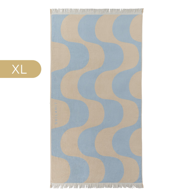 Svilanit premium veliki peškir za plažu Waves, 100 x 180 cm