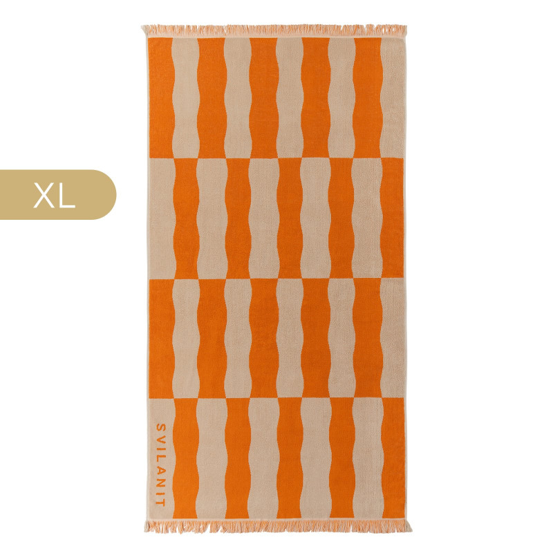 Svilanit premium plažni peškir Retro 100 x 180 cm