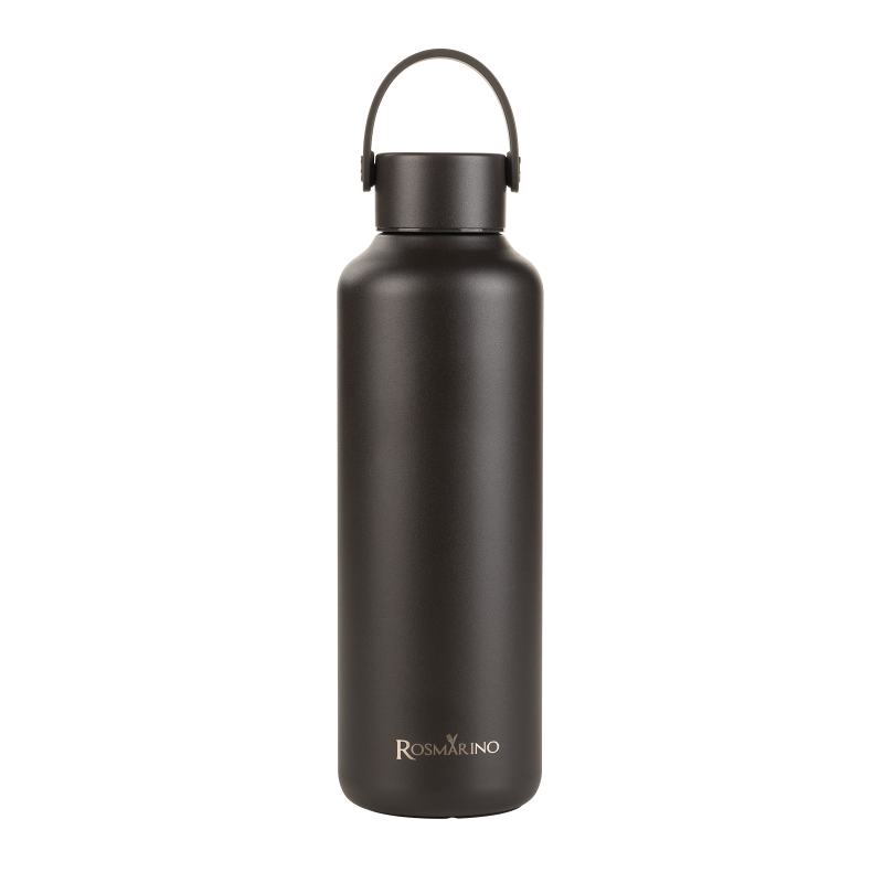 Termos boca Rosmarino Anthracite, 600 ml, siva