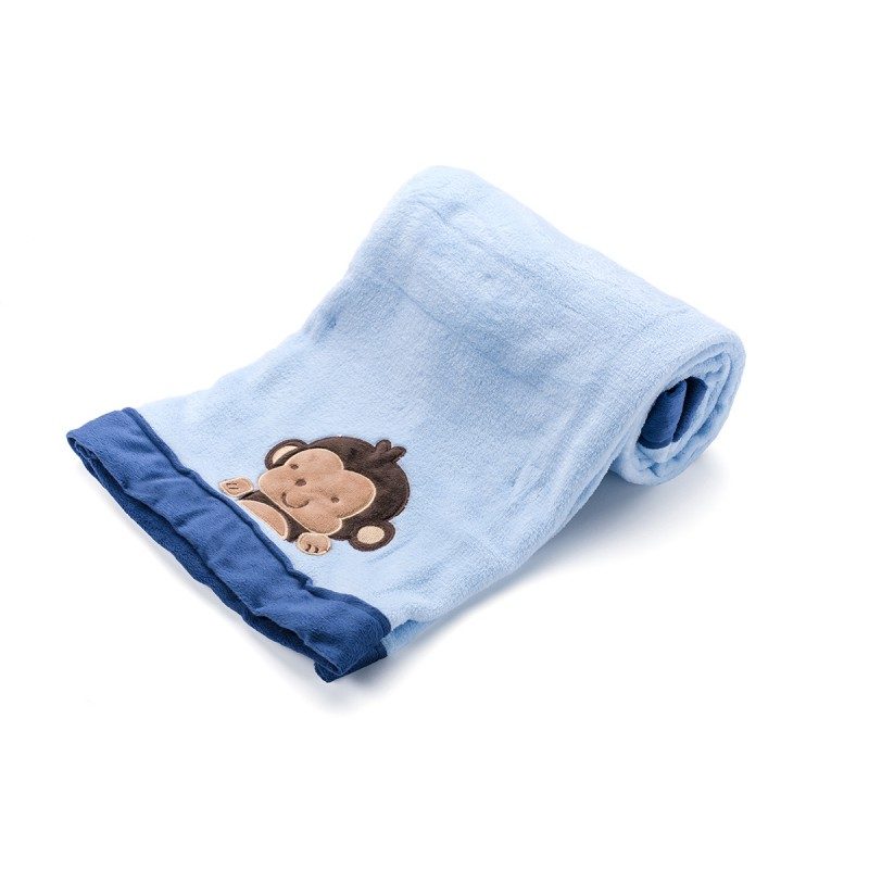 Mehka otroška odejica iz kakovostnih mikrovlaken za otroško posteljico, voziček ali za na pot.