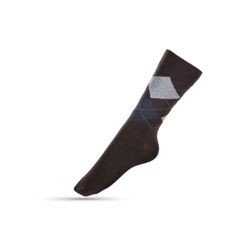 Muške čarape sa karo uzorkom su mekane i udobne za nošenje. Izrađene od kombinacije materijala, sa velikim udelom pamuka, za veću prozračenost. U veličinama: 39-42, 43-46.