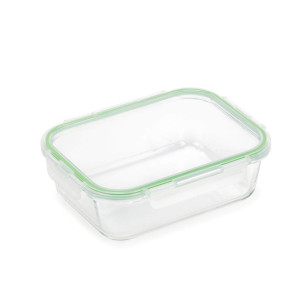 Pravougaoni stakleni pekač sa poklopcem Rosmarino Bake&Go 23,5x18x7,5 cm