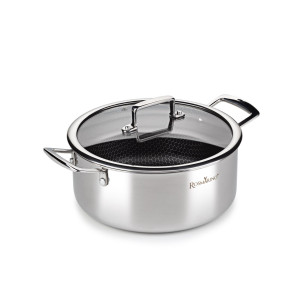 Šerpa s poklopcem Rosmarino HexaPRO - 24 cm