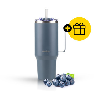 Vitapur termosica Rosmarino MegaCup 870 ml, mornarsko-plava + poklon