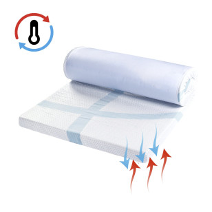 Nadmadrac s učinkom hlađenja Vitapur MemoSilver 5+2 Premium Fresh - 7 cm