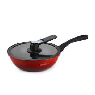 Vok za kuhanje pod pritiskom s pametnim poklopcem Rosmarino FreshCooker – 28 cm
