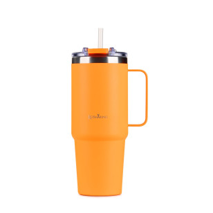 Termos boca Rosmarino MegaCup 870 ml – Orange Spark