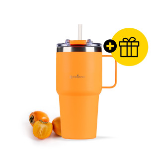 Vitapur termosica Rosmarino MegaCup 580 ml – Orange Spark + poklon