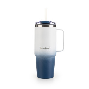 Termos boca Rosmarino MegaCup Ombre 870 ml – plava