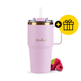 Vitapur termosica Rosmarino MegaCup Gold 580 ml – rozo-zlatna + poklon