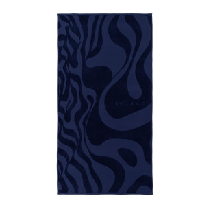 Svilanit premium peškir za plažu Dark Waves, 80 x 160 cm