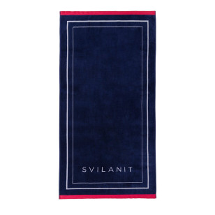 Svilanit premium peškir za plažu Frames, 80 x 160 cm