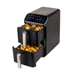 Visoka friteza na vrući zrak sa 2 korpe Rosmarino Airfryer Tower 2.0 DuoStack – 9,4 L