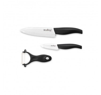 3-dijelni set keramičkih noževa Rosmarino Classic