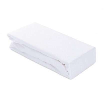 Pamučna elastična plahta/čaršaf Ivonne - bijeli
