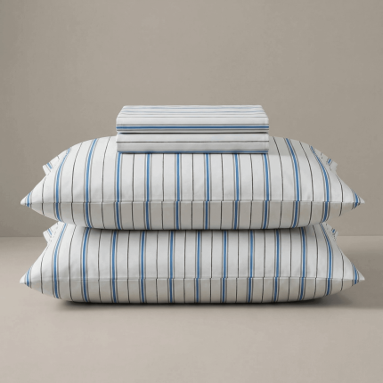 Pamučno-satenska posteljina Svilanit Stripes