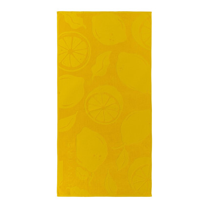 Svilanit premium peškir za plažu Lemons, 80 x 160 cm