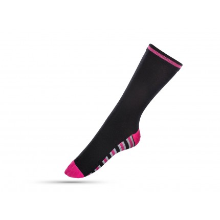 Čarape ženske sokne Svilanit Marshal - pink linije