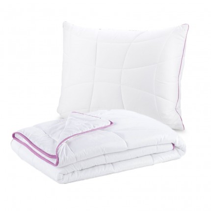 Set 1 jastuk i 1 pokrivač Lavender Provence