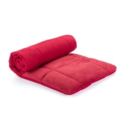 Dekorativni pokrivač/jastuk Vitapur SoftTouch 4u1 - bordo
