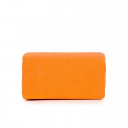 Pamučna plahta sa gumom Vitapur Lyon - narandžasta