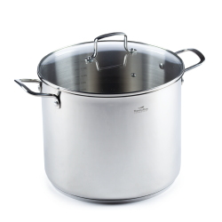 Vitapur čelični lonac Rosmarino Pour&Cook II sa staklenim poklopcem – 14 l, 28 cm