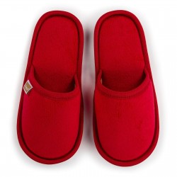 Kućne papuče sa mekanim đonom Vitapur SoftTouch II - crvena