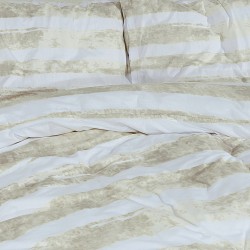 Pamučna posteljina Svilanit Cream Stripes