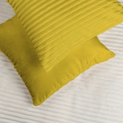 Set jastučnica za dekorativni jastuk Svilanit Dream Velvet - žuta