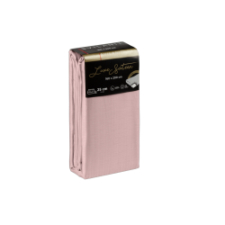 Pamučna plahta s gumicom Svilanit Luxe Sateen, roza