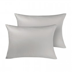 Set od dvije pamučne jastučnice Svilanit Luxe Sateen, siva