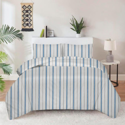 Pamučno-satenska posteljina Svilanit Stripes
