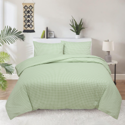 Pamučno-satenska posteljina Svilanit Olive Bliss