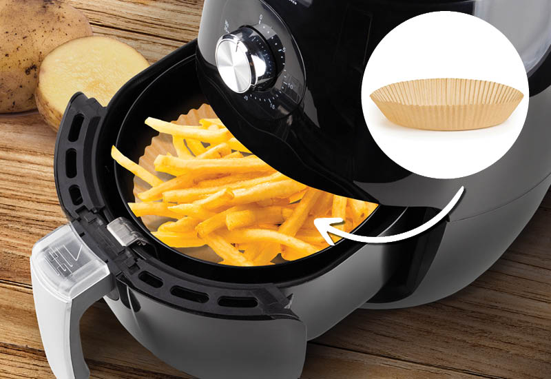 Ne želite gubiti vrijeme na čišćenje friteze? Sve što vam treba je papir za pečenje.