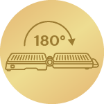 Otvaranje do 180°